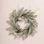 24" Artificial Real Touch Rustic Twig Frosted Pine Pinecone Winter Wreath For Front Door Christmas Day Fecor