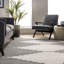 Tapis ivoire / noir Kaden-1452364637