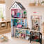  Teamson Kids Dreamland Mansion Wooden Dolls House with 3 Floors, Terrace, Elevator, Spiral Stairs, Lights, Sounds and 18 Accessories