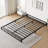 Goldwin Metal Platform Bed-720506611-720506609