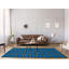 Tapis à carreaux bleu-53650666