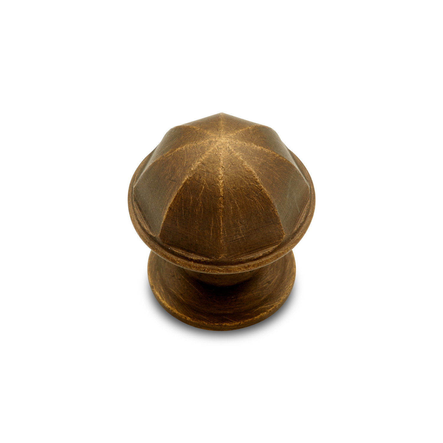 CK Series Contoured Dome Cabinet Knob, Antique English