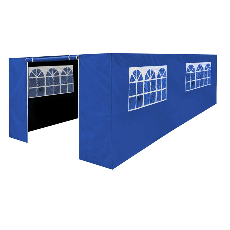 Austynn Dakota Fields Nylon Side Wall for Gazebo, Blue