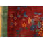Antique Art Deco Medium Wool Red Rug