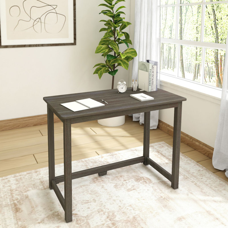 Essays Large Writing Desk, Clay, 29.75"H x 39.5"W x 19.75"D
