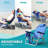 Berget Backpack Beach Chairs, Folding Heavy Duty Camping Chair-702409647