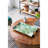 18.1X11.8X1.45" Plastic Charger Plate, 4 Pack