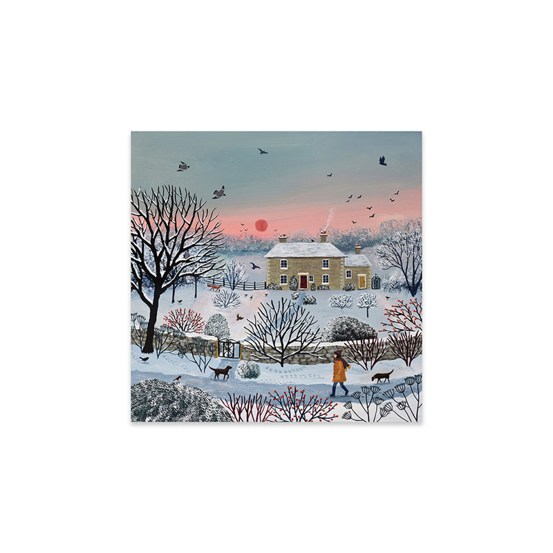 «Nearly Home» par Jo Grundy - impression non encadrée, H 24 po x l 24 po x P 0,25 po