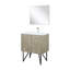 Meuble-lavabo de salle de bain 30 po X P 20 po P, comptoir en marbre de culture, ensemble de robinet et robinet de 28 po Miroir-98589163-98589161