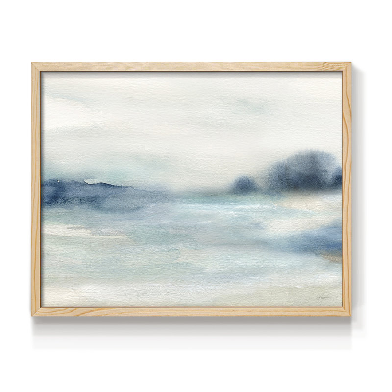 «Simply Soft Morning» - Reproduction encadrée - Restickable, Naturel, H 11 po x l 14 po