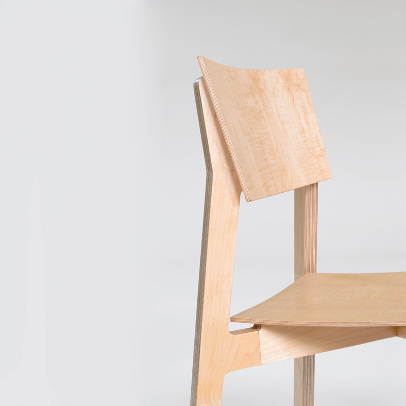 Pirwi Dining Chair, Maple
