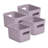 Ribbed Plastic Basket Set-73493697-73493694