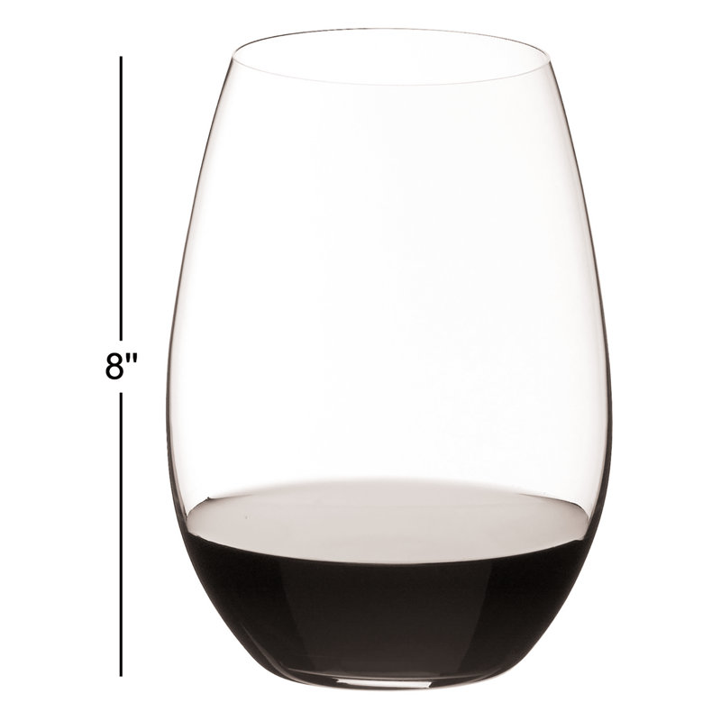 RIEDEL The O Wine Tumbler Old World Syrah Wine Glass