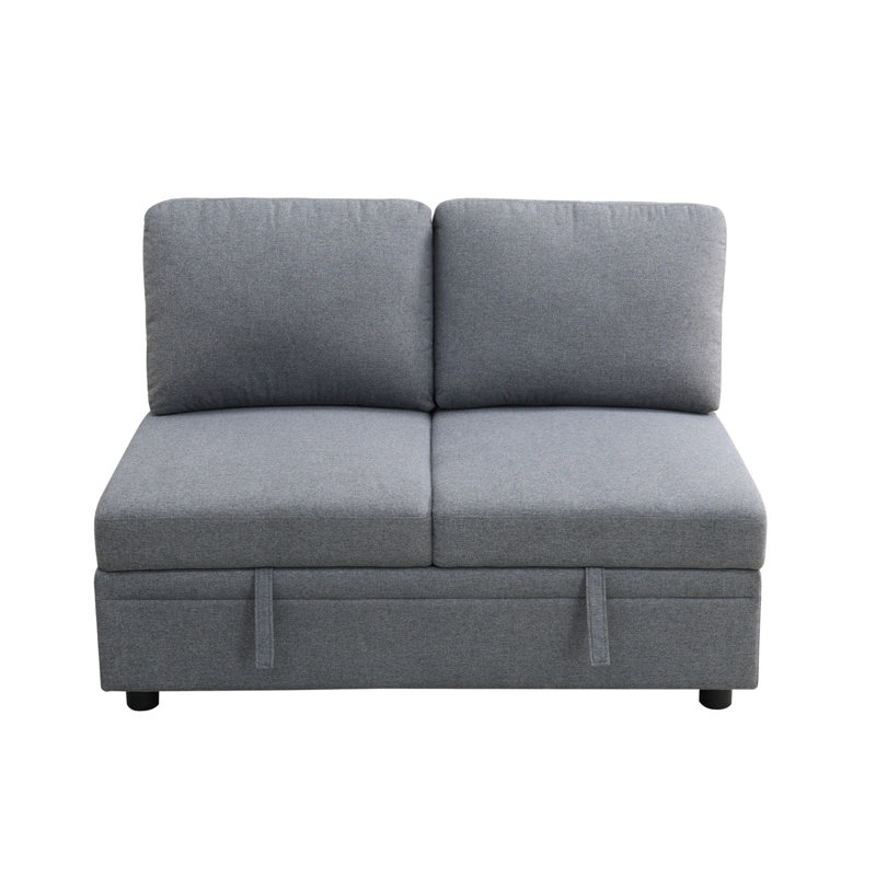 Queenie Sackcloth 6-Pieces Living Room Sofa Bed