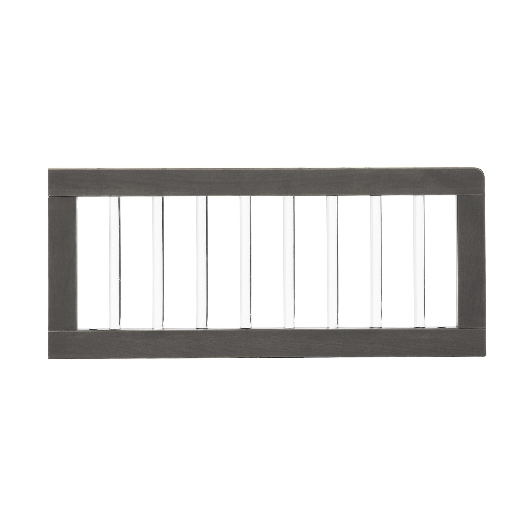 Vienna Toddler Guardrail, Darkwash Ash With Acrylic