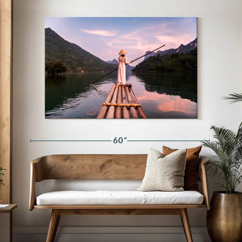 Nicci Hanoi Lake Raft, 34" H x 51" W
