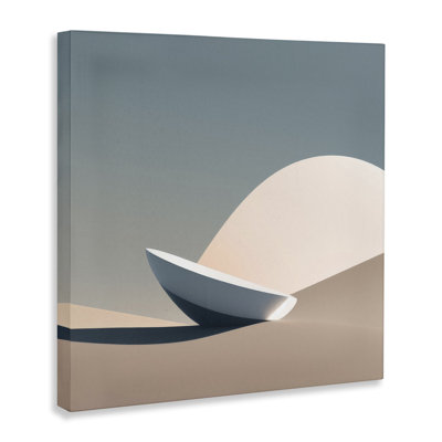 "Buried Space", art mural sur toile flottante par Denise Dundon