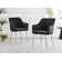Callia Luxury Velvet Upholstered Dining Chairs - Modern Design Kitchen Chairs