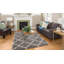 Tapis décoratif brun à poils longs Popham-1472930302
