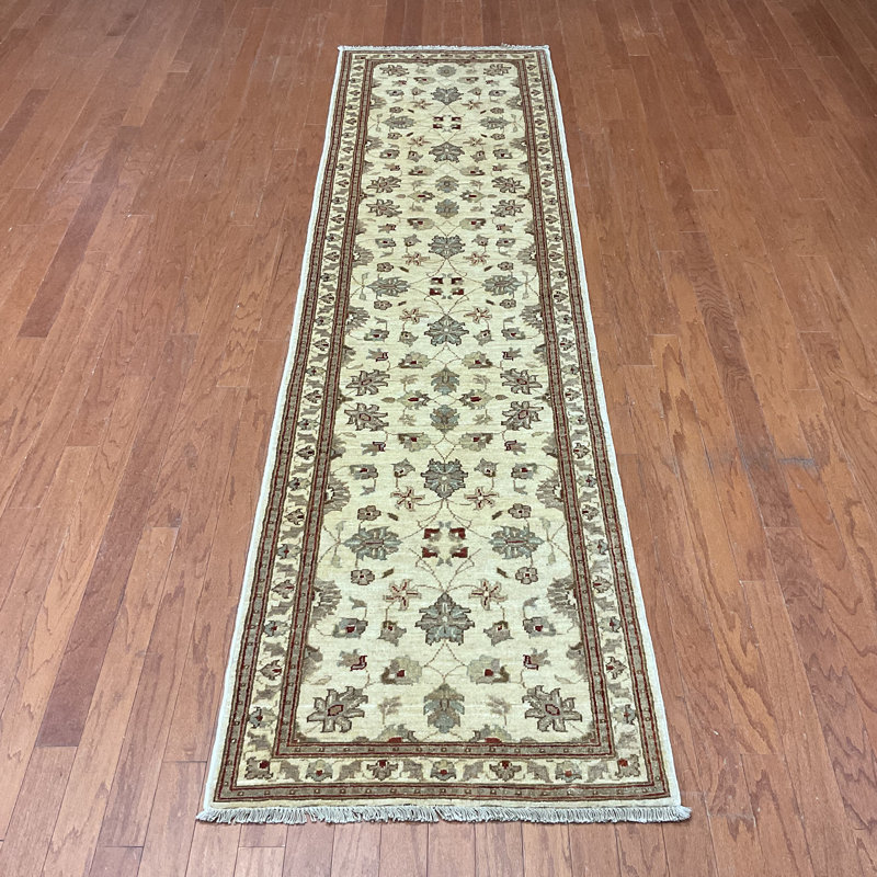  Handmade Oushak Wool Runner