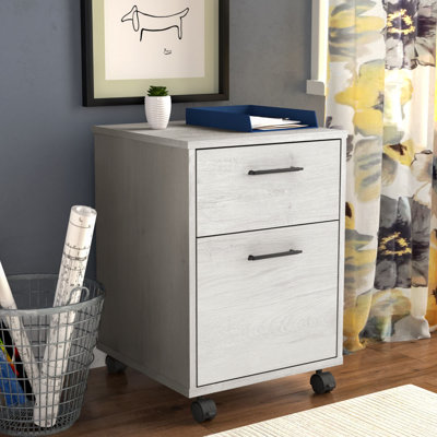 Huckins 16'' Wide 2 -Drawer Mobile File Cabinet