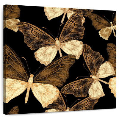 Troupe de papillons Brampt