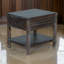 Table d'appoint Nikay, 2 tiroirs, bois, 26 po-105906807-105906808