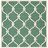 Teal/Ivory