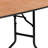 Wofford 60" Half-Round Wooden Folding Event Table