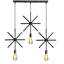 Lavanya 3 - Light Black Kitchen Island Pendant