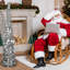 Arbre de Noël effilé artificiel argenté 60 po H 60 po