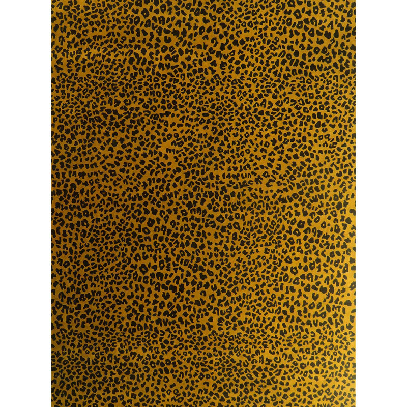 Hand Tufted Animal Print Area Rug, Rectangle 8" x 10"