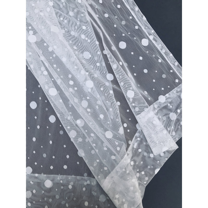 Borba Sheer Curtain Single Panel, 54" W x 108" L
