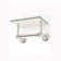 Columnar Double Post Toilet Paper Holder with Cover