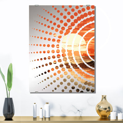 Boneta - Miroir mural Coastal Sunset