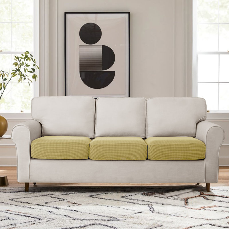 Housse de coussin texturée, Beige
