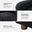 Upholstered Wool Armchair-1155686971