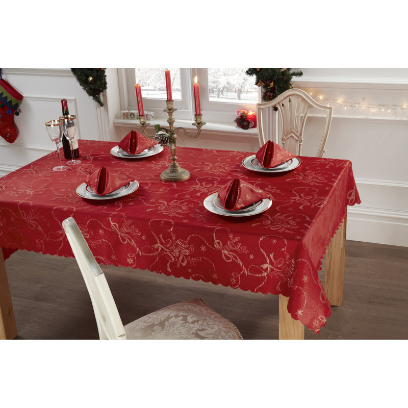 Waterside 10pc Noel Sparkle Table Linen Set