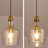 1 - Light Single Pendant With Glass Shade Dia 8.5 Inch