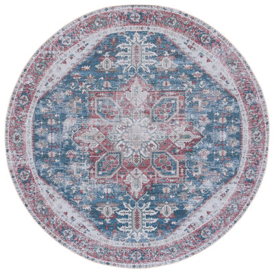 Tucson Florentine Machine Washable Non-Slip Area Rug 
