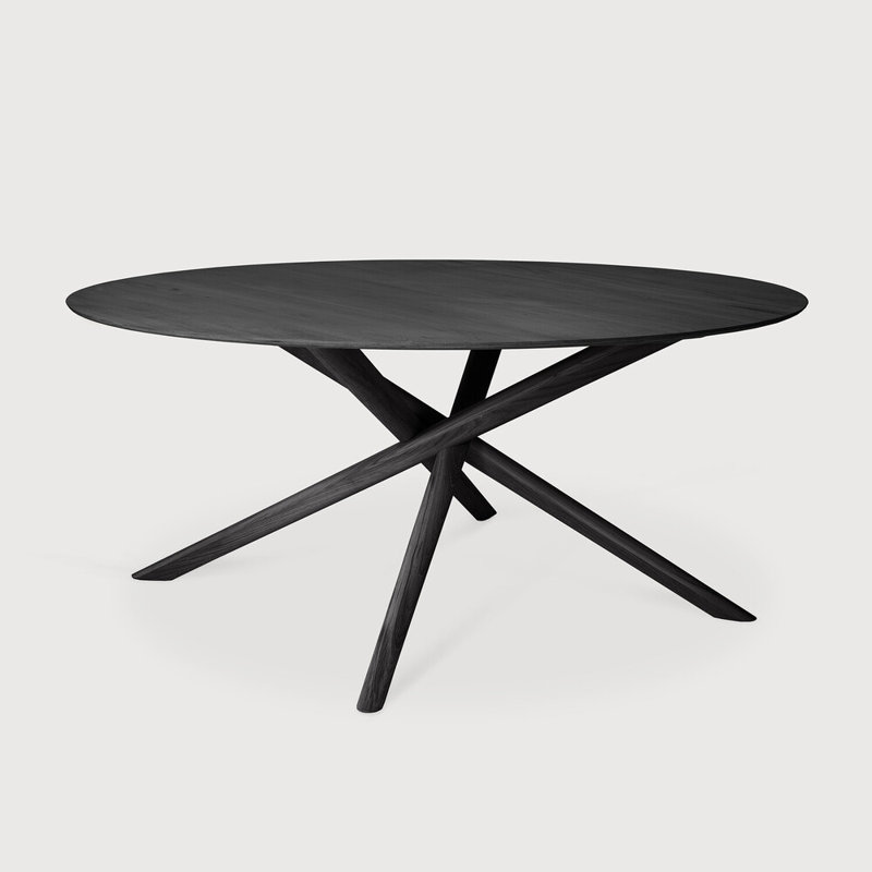 Mikado Round Solid Oak Dining Table