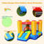 Jeu gonflable de l 78 po x P 99,6 po