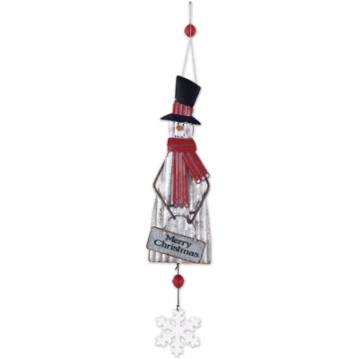 14.75'' Wood Hanging Figurine Ornament