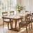 Eileen Solid Wood Dining Table