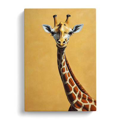 XC1022-1753X Cute Giraffe - Wrapped Canvas Print