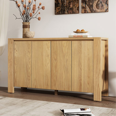 Table de buffet rectangulaire de 59 po de largeur Retro