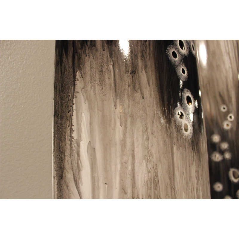 Abyss Handmade Abstract And Geometric Wall Decor on Metal