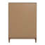 Commode 5 tiroirs en bois massif avec bords arrondis Jennifer