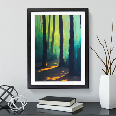 Inspiring Forest - Single Picture Frame Painting