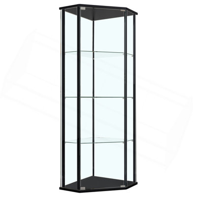 Vitrine 4 tablettes Lysander